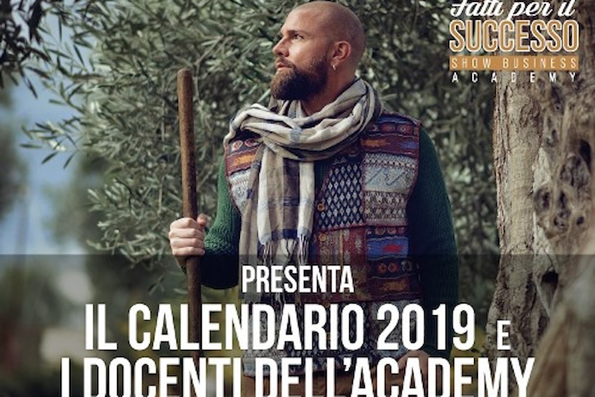Fatti per il Successo Academy presenta il Calendario 2019 mercoledì 13 febbraio a Bari