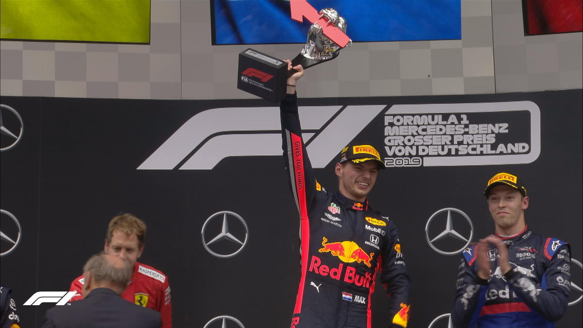 Formula1 , Verstappen approfitta del disastro Mercedes e vince il Gp di Germania