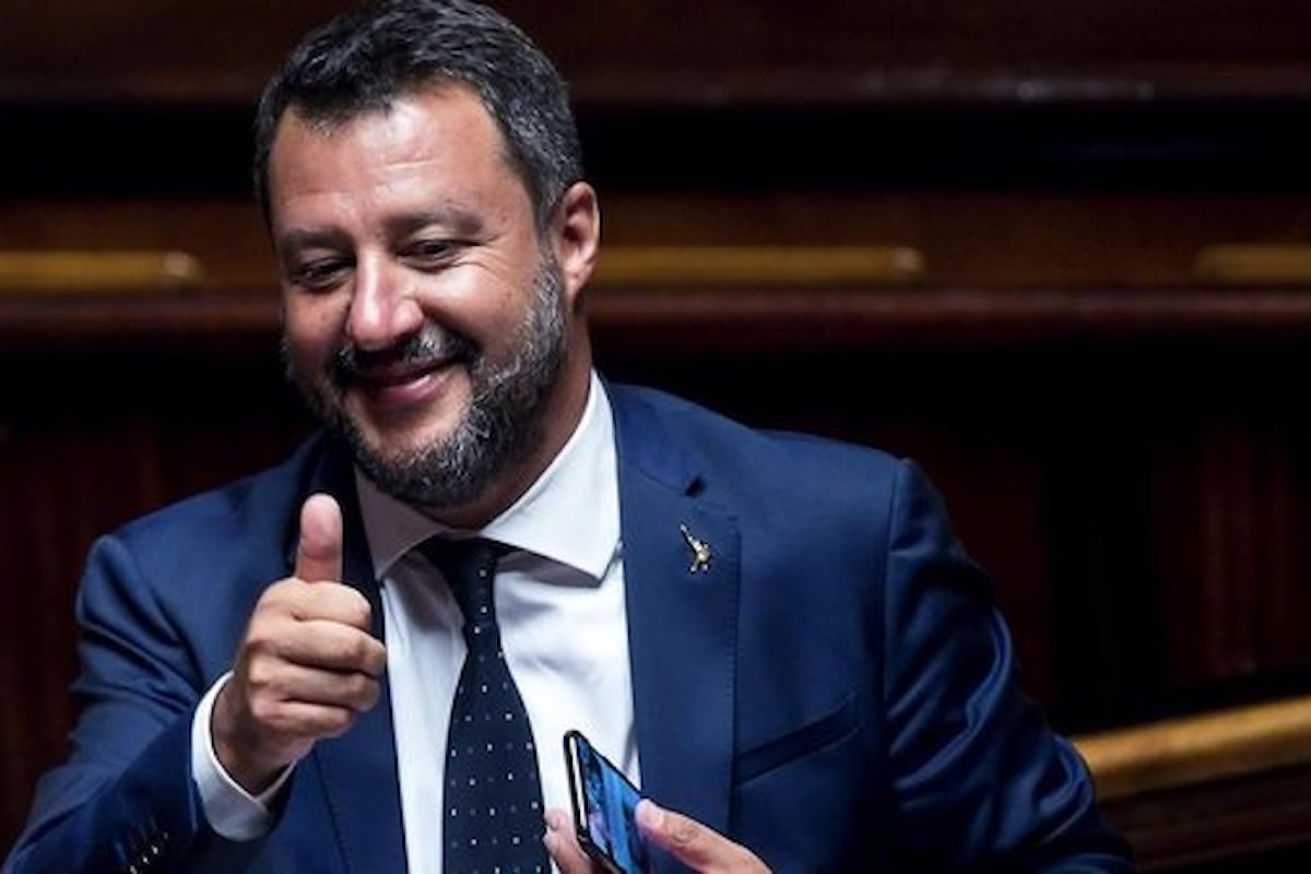 Matteo Salvini lo sterminatore delle Stelle