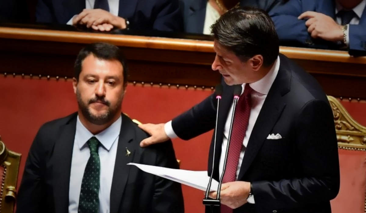 Al Senato Conte svela il vero volto di Salvini e annuncia le dimissioni: il Governo del cambiamento è finito