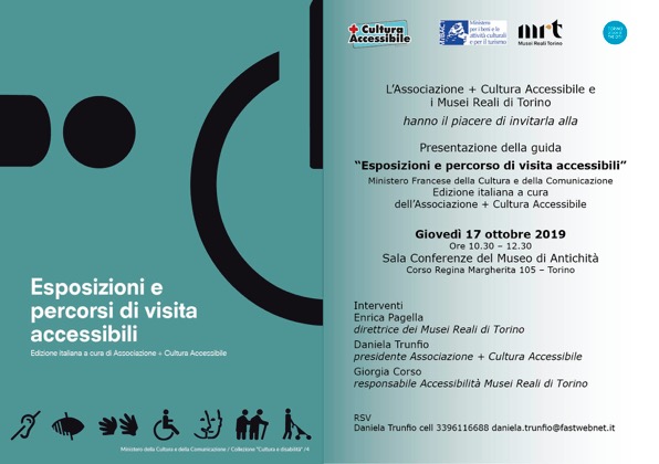 Presentazione della guida “Esposizioni e percorsi di visita accessibili”