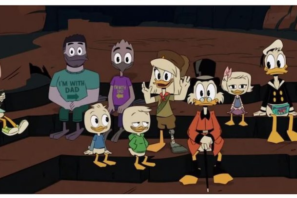 Nella serie animata Ducktales la prima famiglia di paperi gay