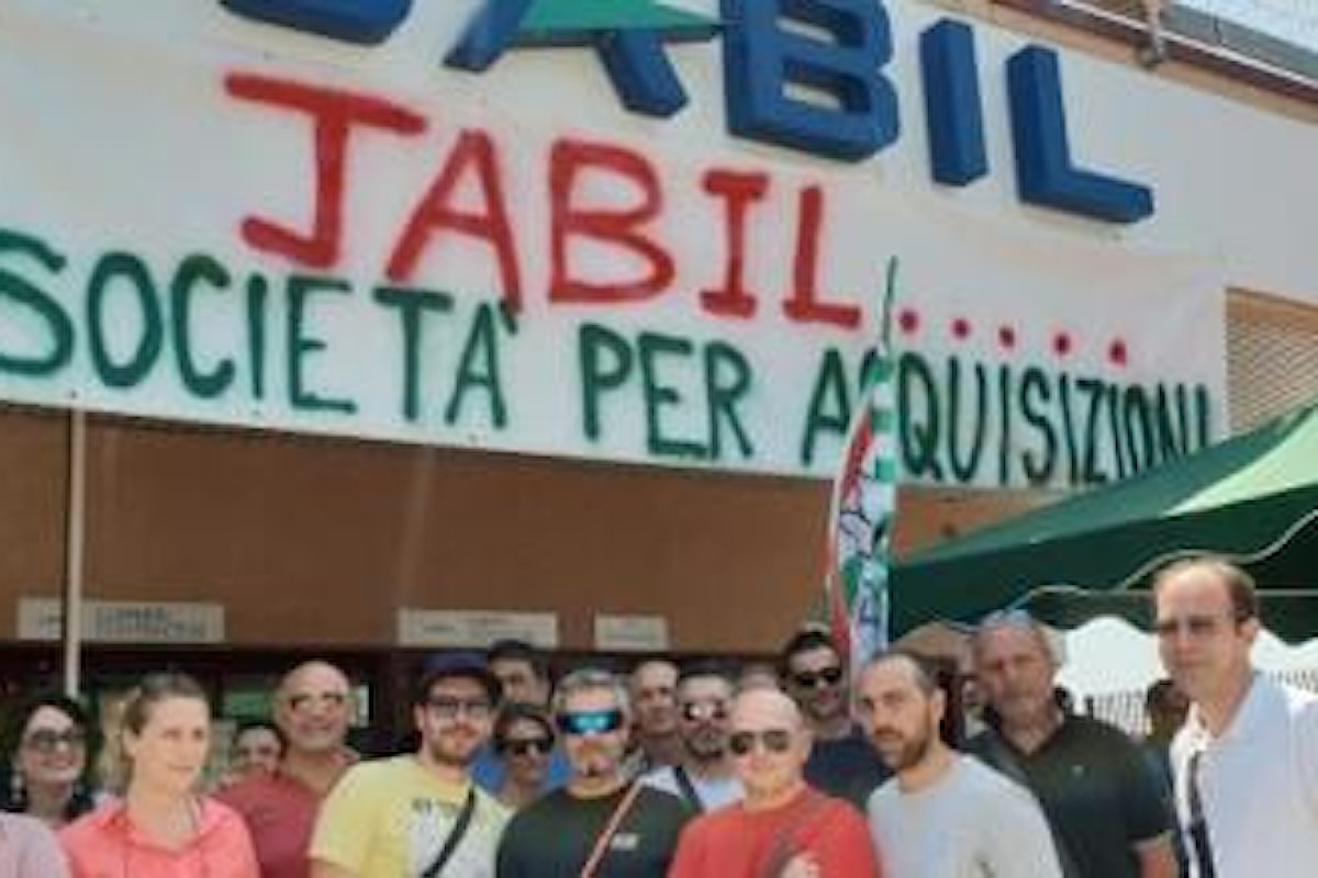 Jabil di Marcianise: confermati i 190 licenziamenti dopo abbandono trattativa