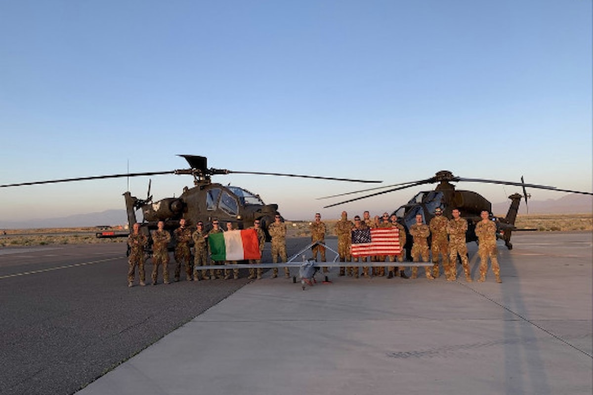Afghanistan: i Mangusta del contingente italiano raggiungono traguardo delle 13.500 ore di volo