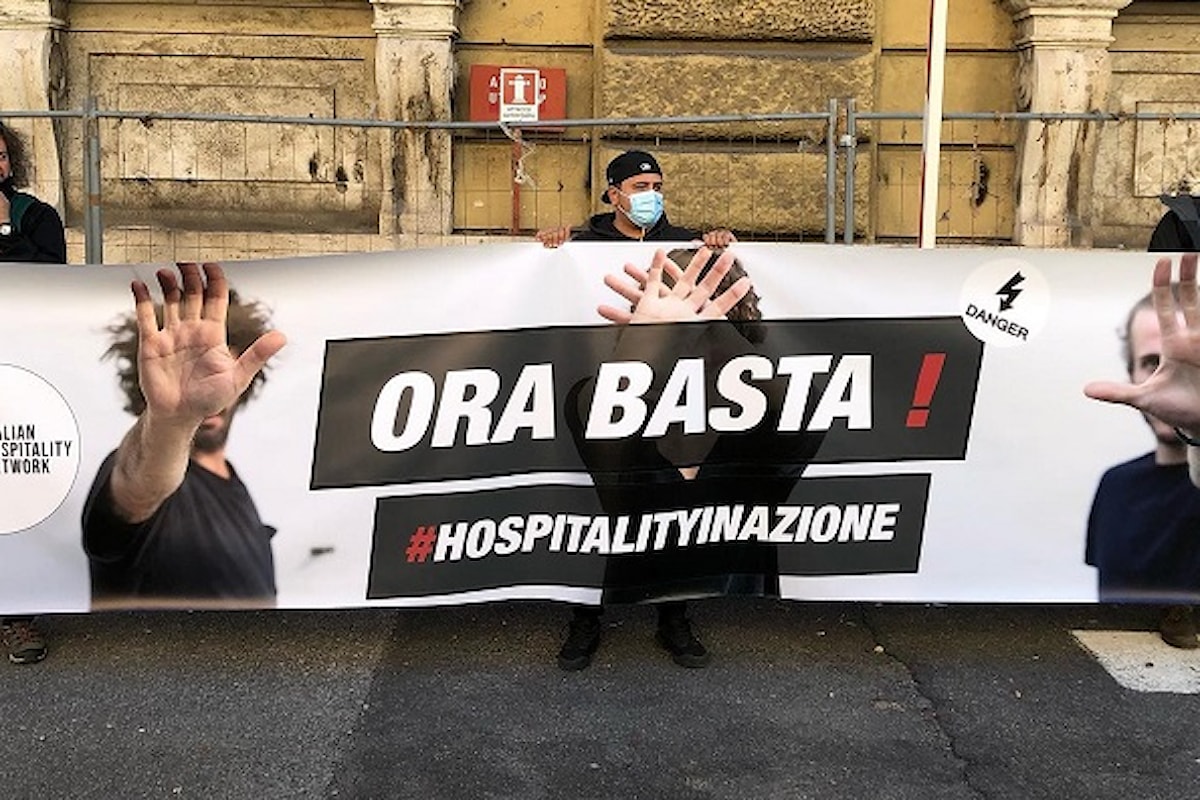 Italian Hospitality Network: ORA BASTA. Manifestazione Nazionale di Ristoranti, Cocktail Bar, Produttori, Vignaioli, Birrai, promotori di Eventi, Lavoratori del mondo dello spettacolo
