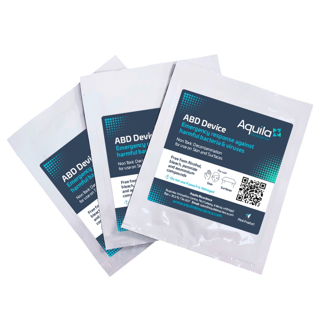 La start-up irlandese Aquila Bioscience lancia la prima salvietta anti-coronavirus amica della pelle e del Pianeta: 100% naturale ed efficace al 99,99% contro i virus
