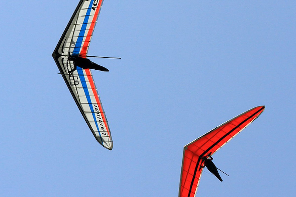 Volo libero in parapendio e deltaplano dal Monte Bianco al Friuli