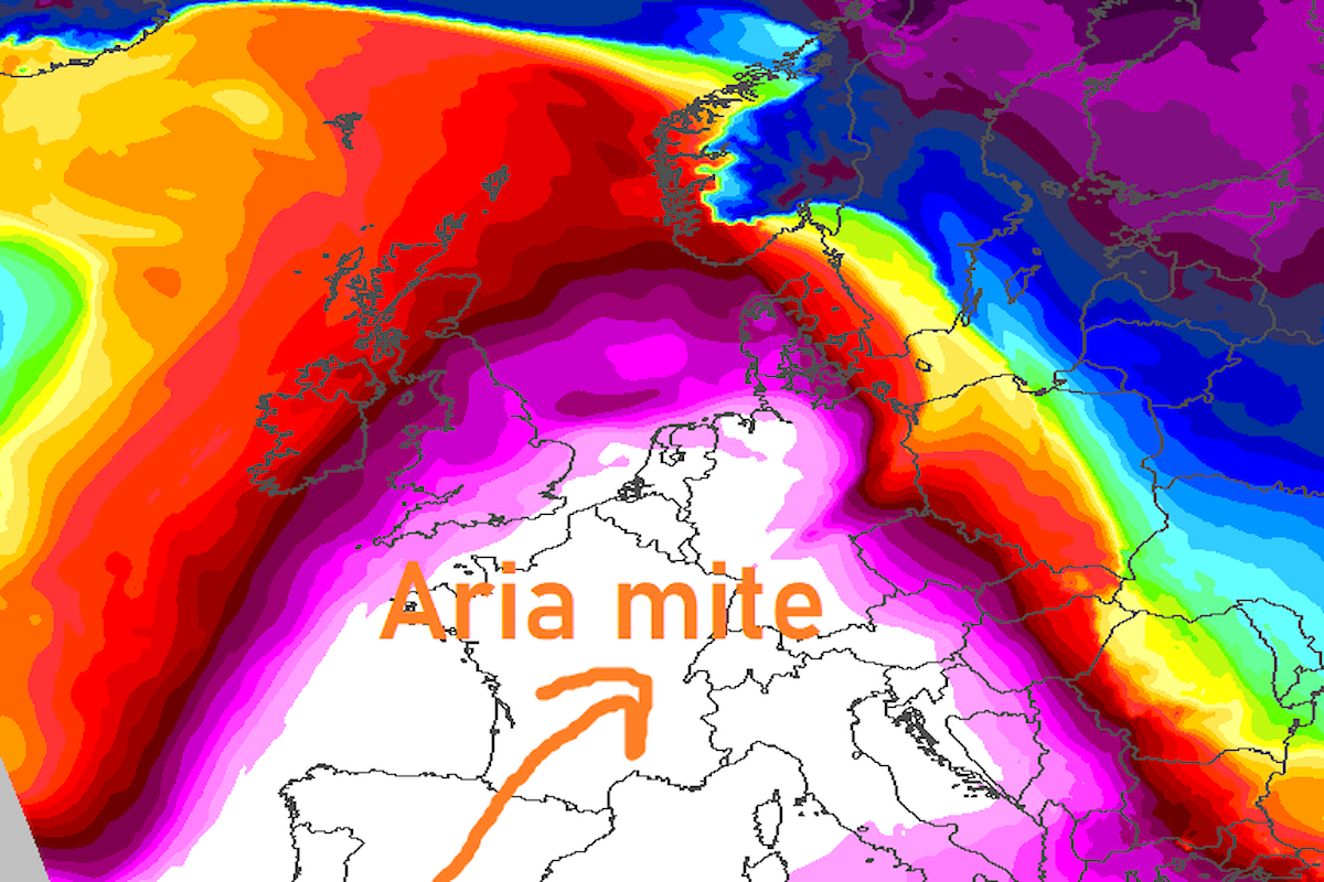Alta Pressione e Temperature in Aumento ecco il trend per i prossimi giorni