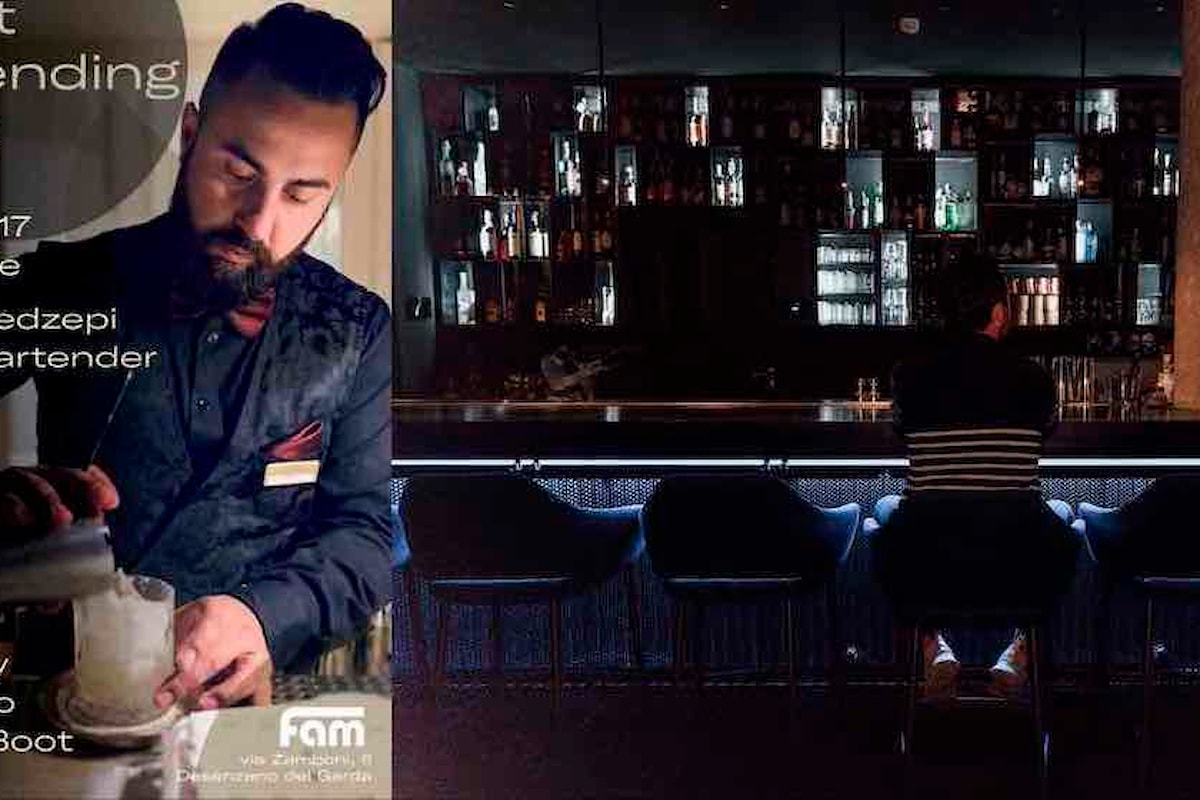 17 dicembre 2021: Rama Redzepi guest bartender, dj set Valentino from DasBoot @ Fam - Desenzano (BS)