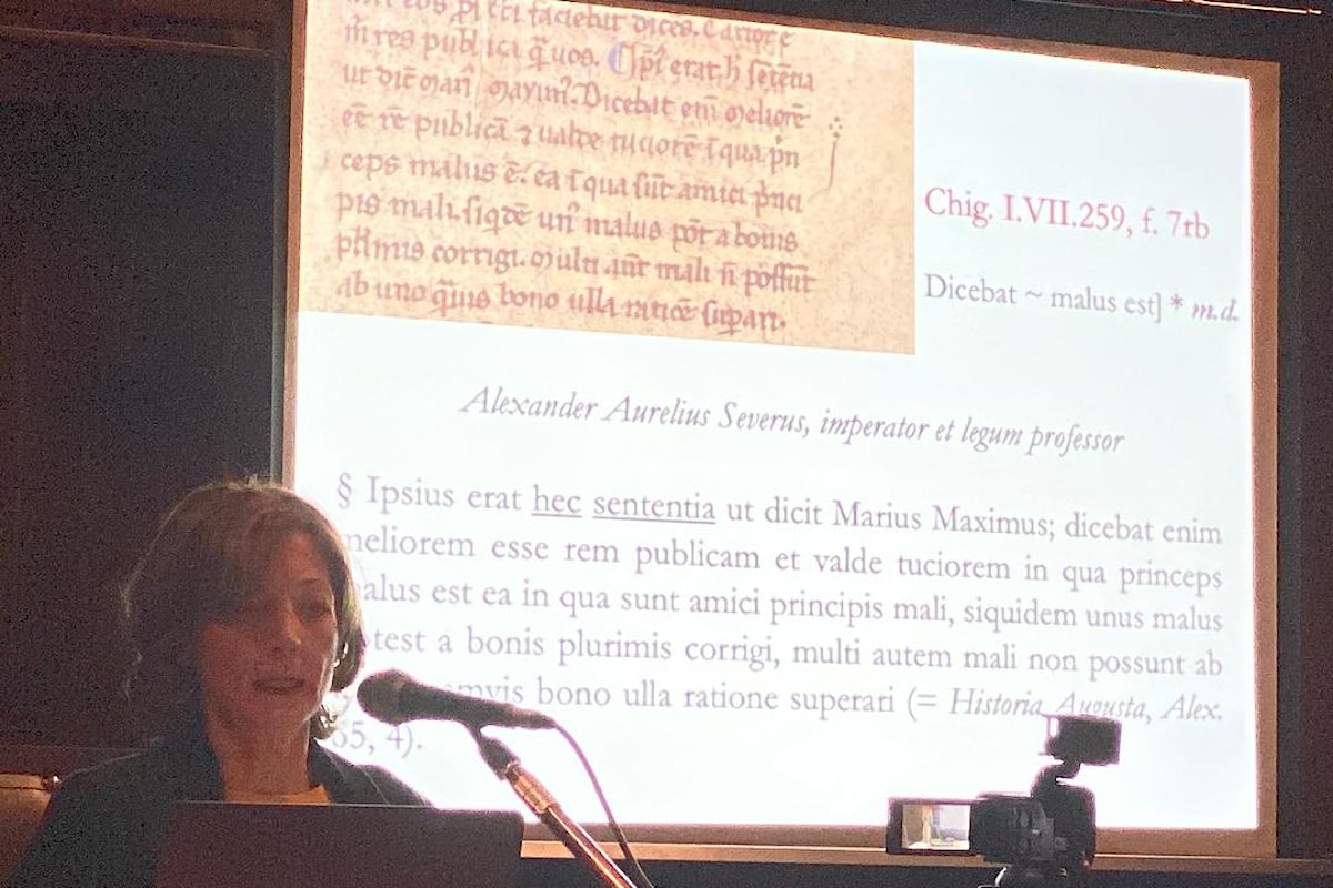Uno studio sui marginalia di Petrarca presentato alla Biblioteca Angelica in Roma