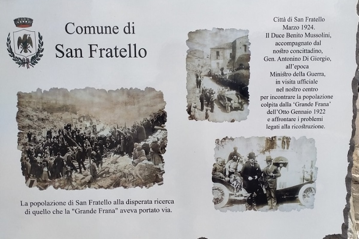 San Fratello (ME) - A.N.P.I. contro targa commemorativa