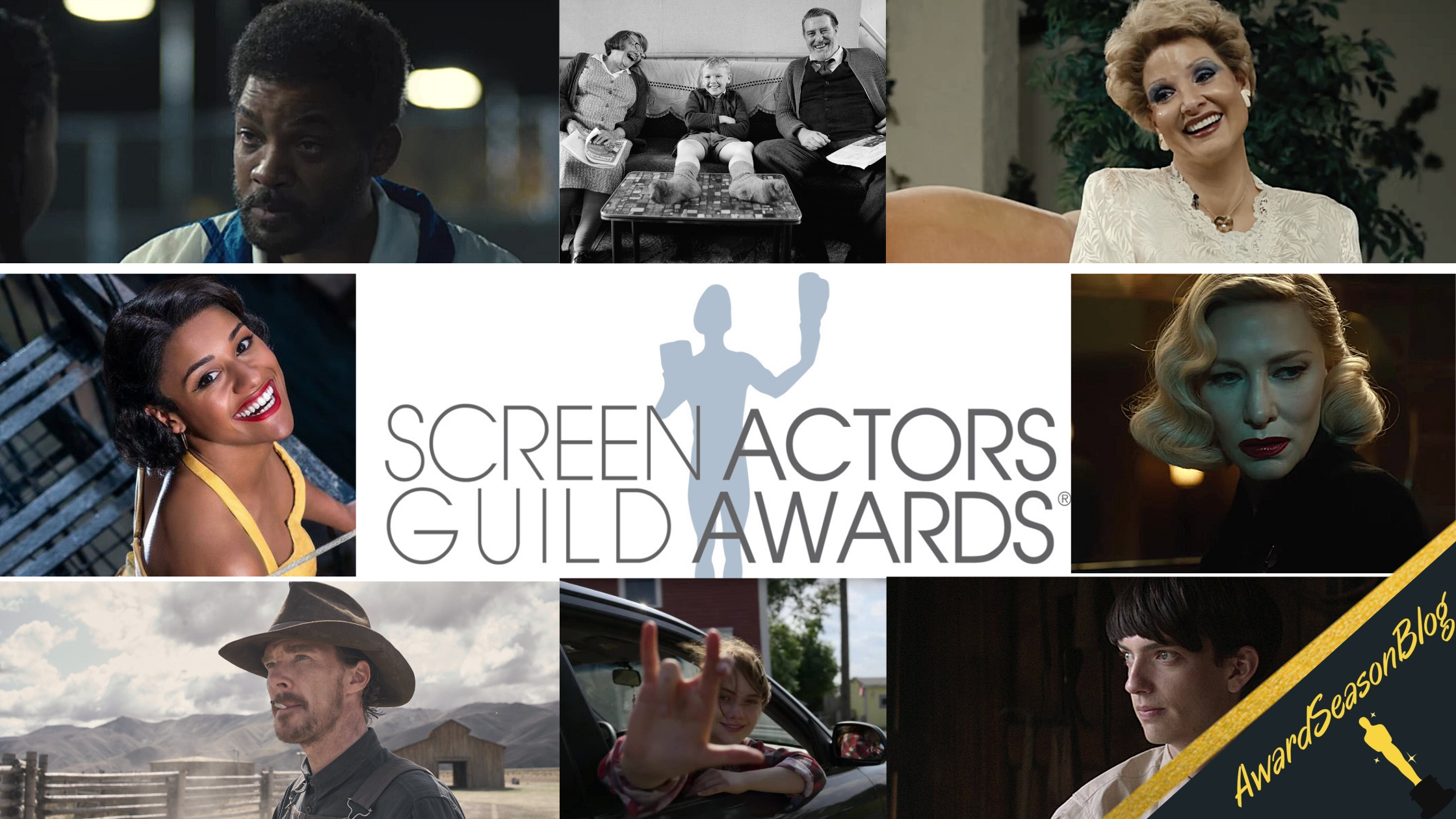 Nominations SAG Awards 2022: le interpretazioni favorite per gli Oscar