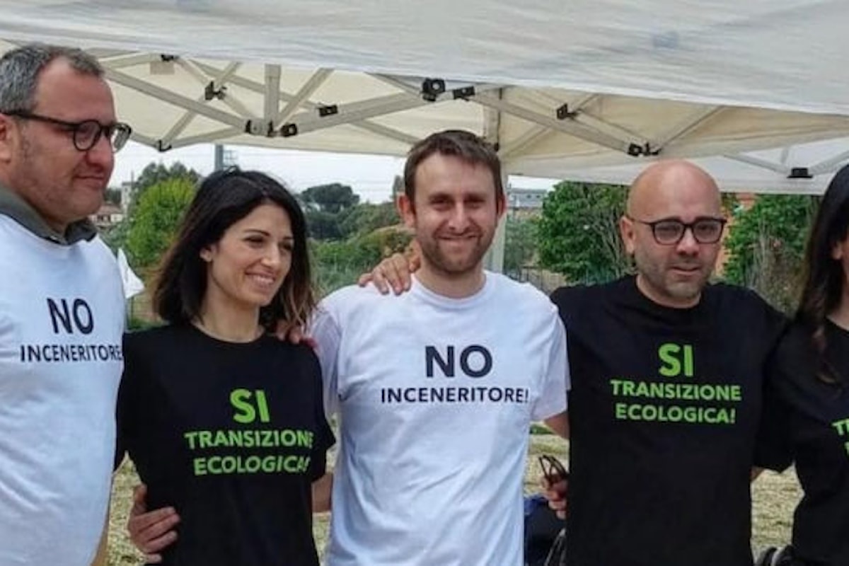 Roma: no all'inceneritore da 600mila tonnellate. I radicali lanciano un referendum, favorevoli anche l'ex Movimento 5 stelle !