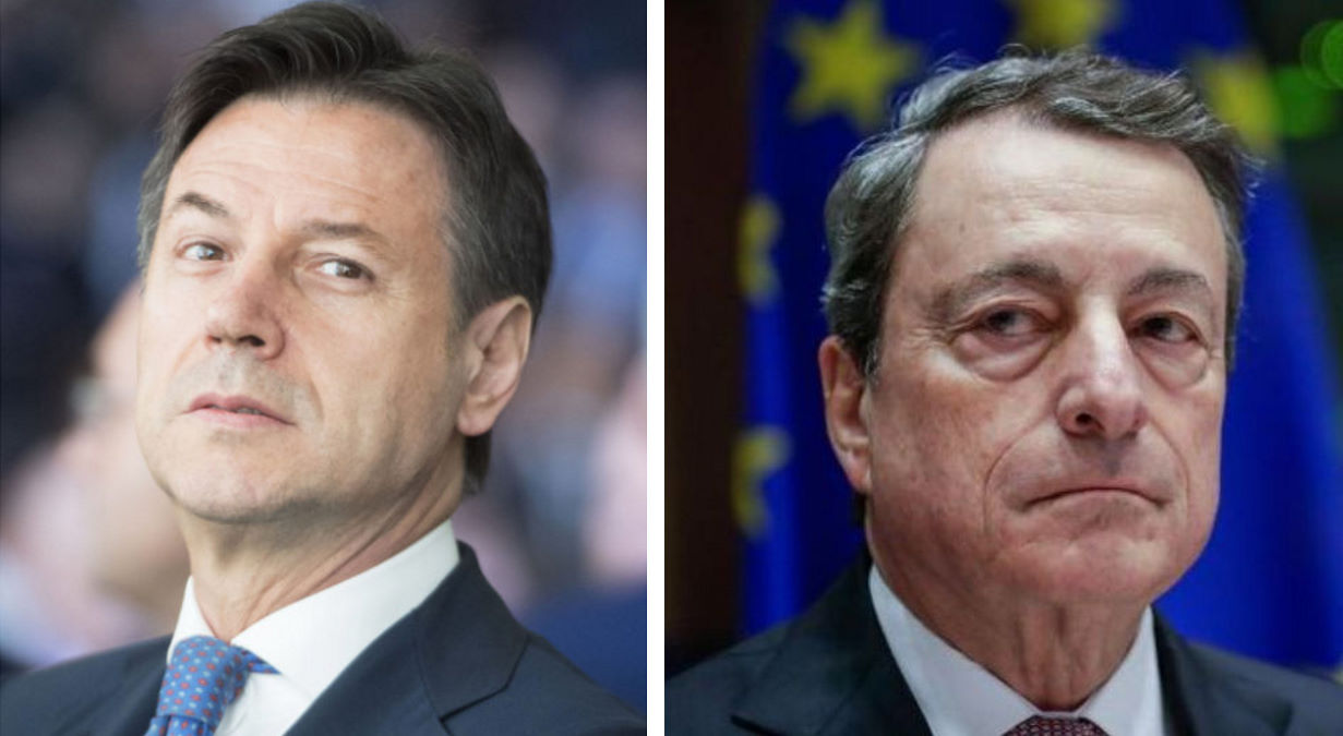 Draghi ha chiesto a Grillo di rimuovere Conte dal Movimento 5 Stelle