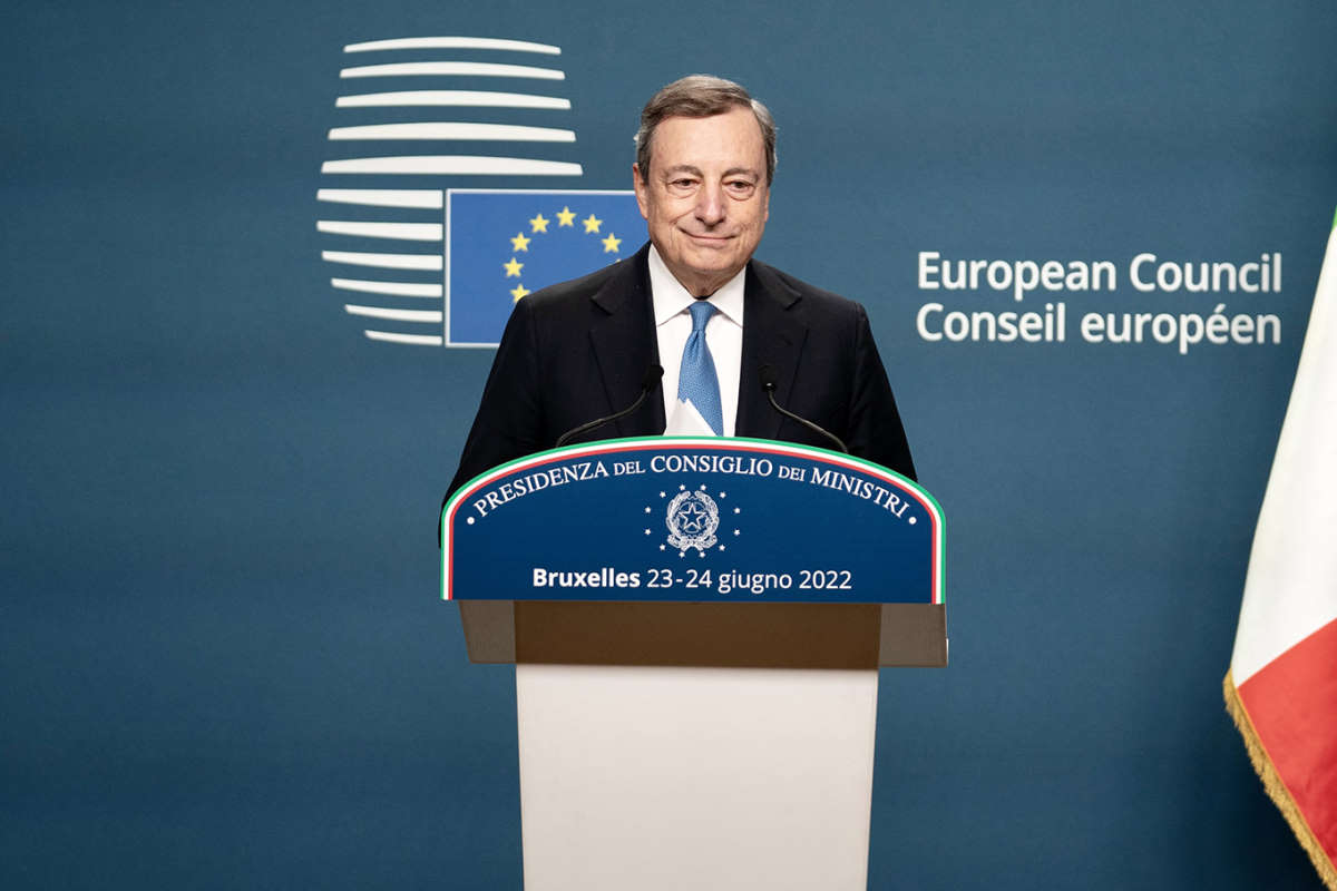 Il Consiglio europeo del 23 e 24 giungo visto da Draghi