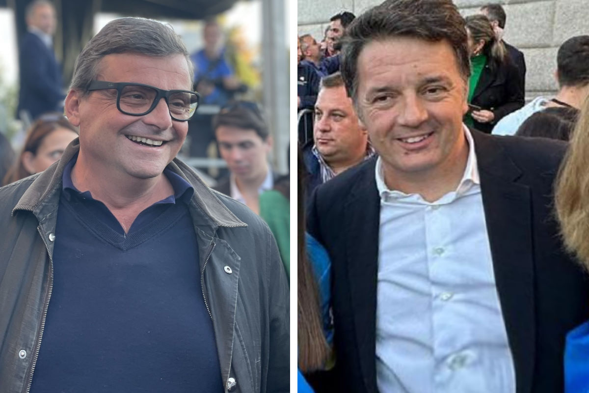 Ollio Calenda e Ollio Renzi annunciano la federazione tra Azione e Italia Viva