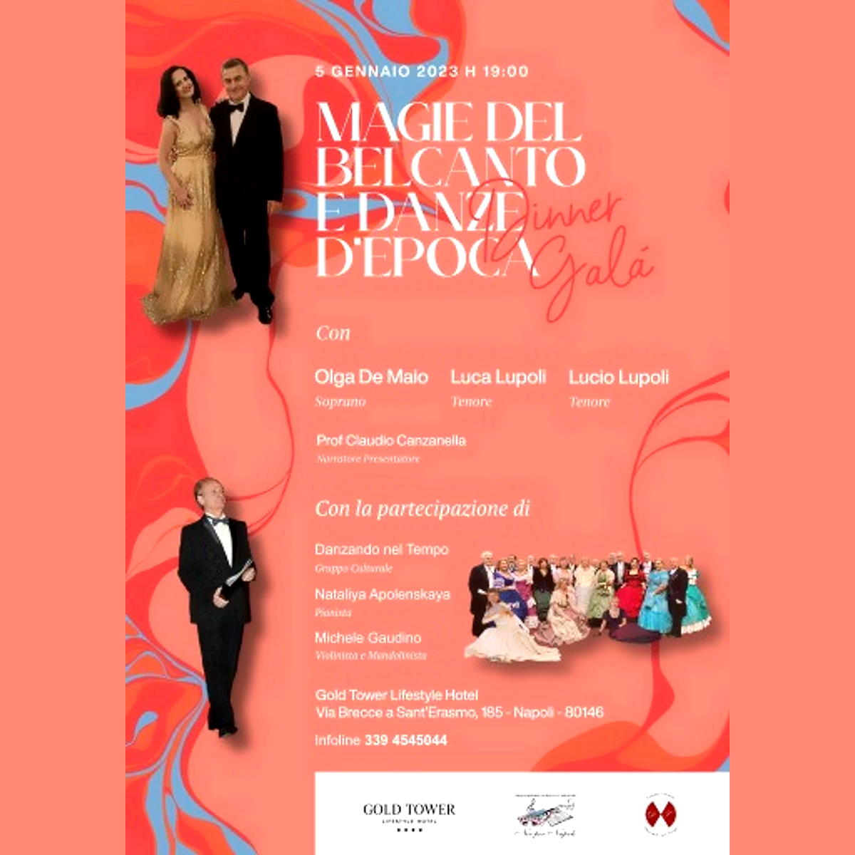 Magie del Belcanto e Danze d'epoca Gala dinner