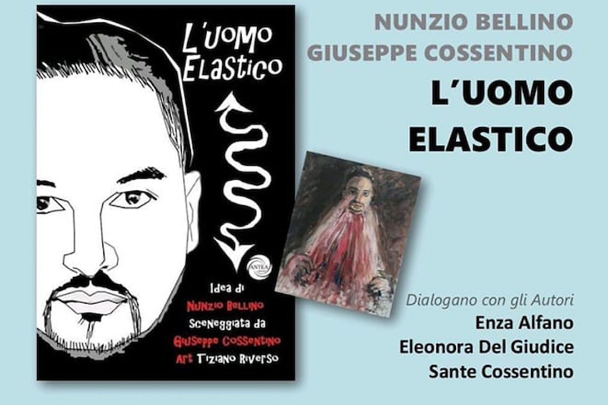 Nunzio Bellino e Giuseppe Cossentino presentano il libro L'uomo Elastico alla libreria Io Ci Sto a Napoli