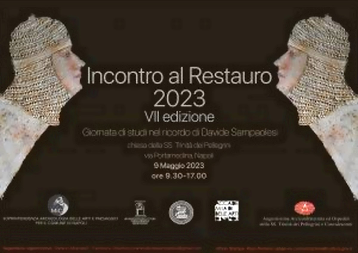 Incontro al Restauro 2023 a Napoli: Progetti di restauro e sensibilizzazione al patrimonio culturale presentati da storici dell'arte, archeologi, architetti e restauratori