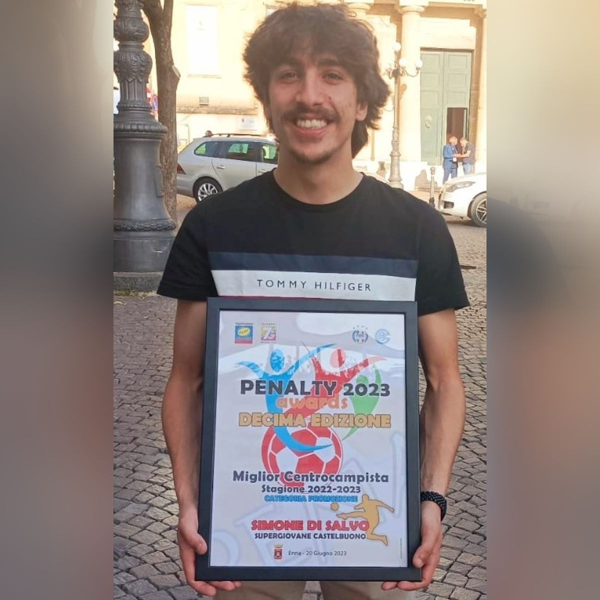 Castelbuono (PA) - A Simone Di Salvo il “Penalty 2023 Awards” come miglior centrocampista