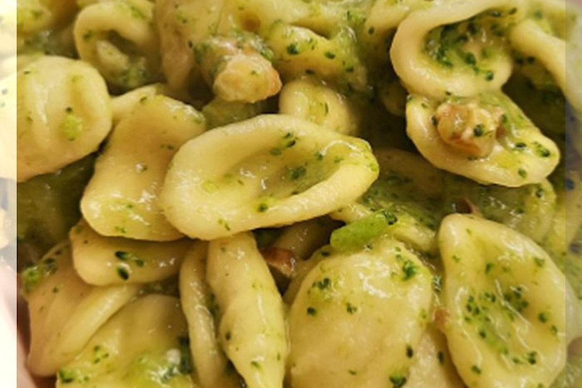 Ricetta di Cucina Orecchiette ai Broccoli e Noci con ingredienti e preparazione