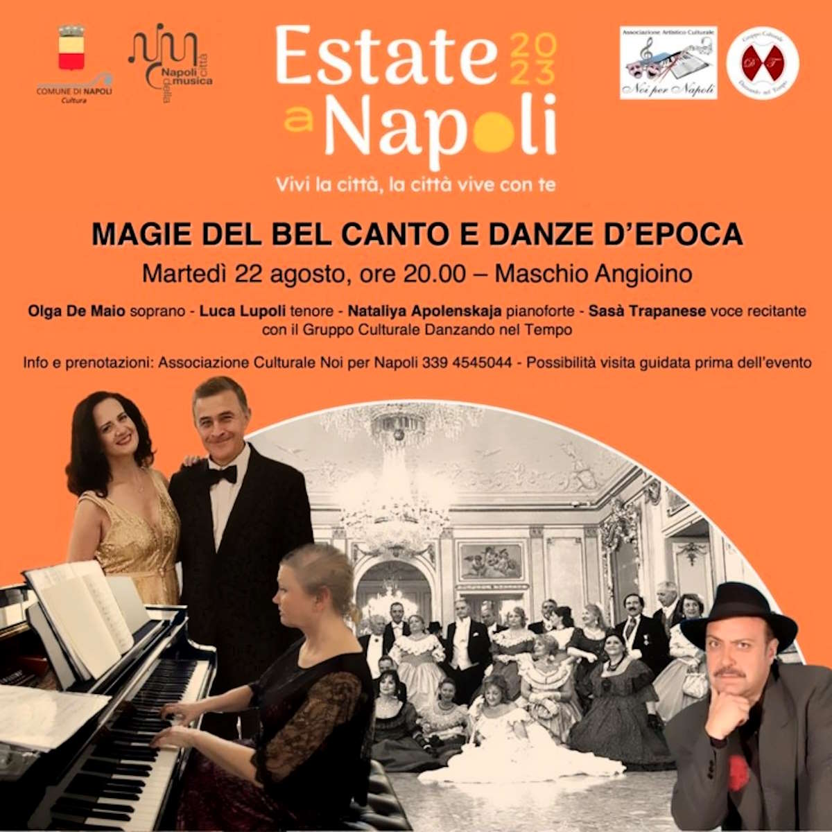 Estate a Napoli 2023: Magie del Belcanto e Danze d'Epoca