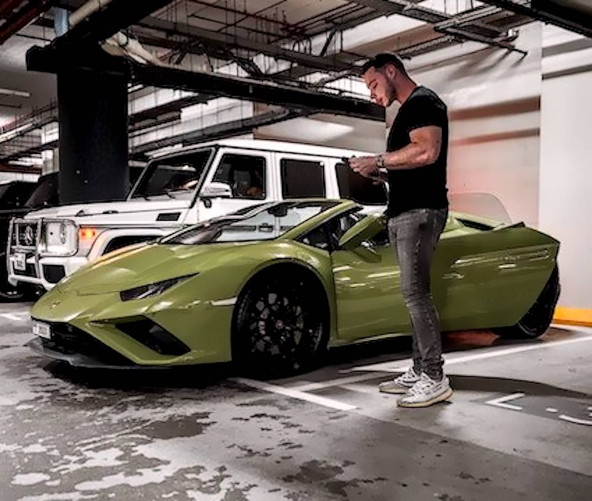 Thomas Macorig aggiunge la nuova Lamborghini EVO Spyder da 350.000€ alla sua collezione