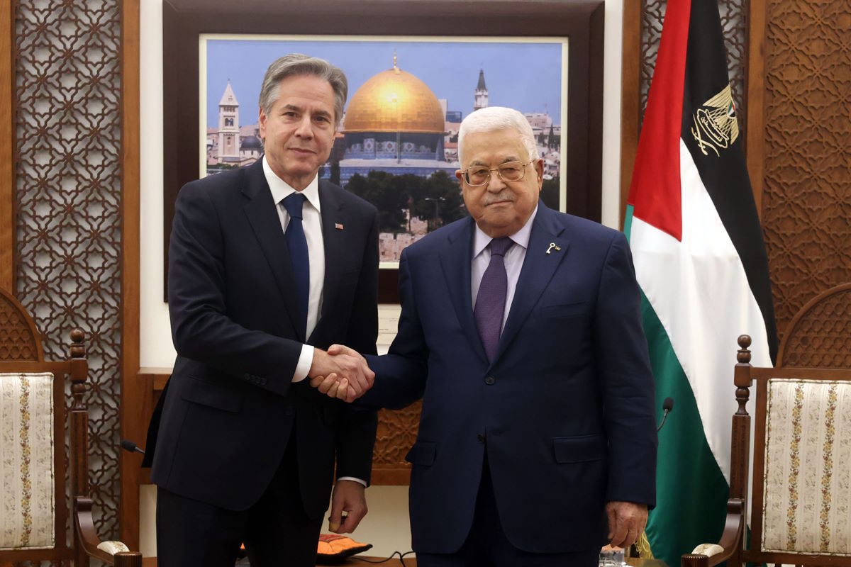 Blinken va a Ramallah per incontrare Mahmoud Abbas mentre in Israele si ipotizza di sganciare l'atomica su Gaza