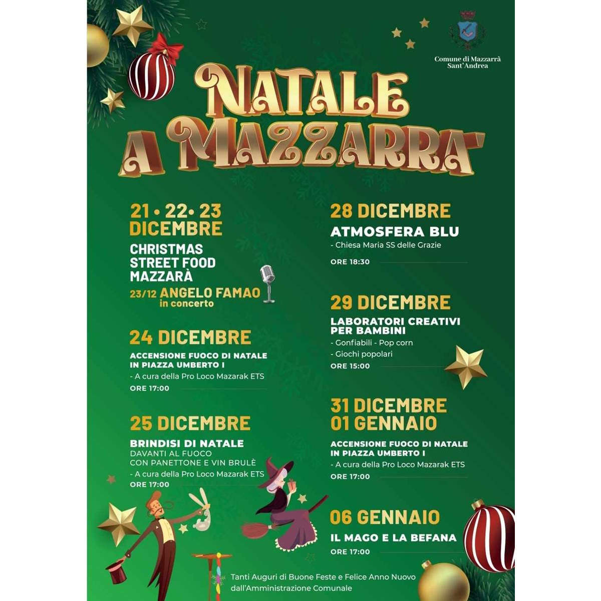 Mazzarrà Sant’Andrea (ME) - Il “Natale è la festa di tutti”