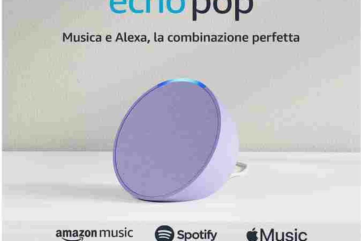 Echo Pop Lavanda: Recensione dell'Altoparlante Bluetooth Intelligente con Alexa di Amazon