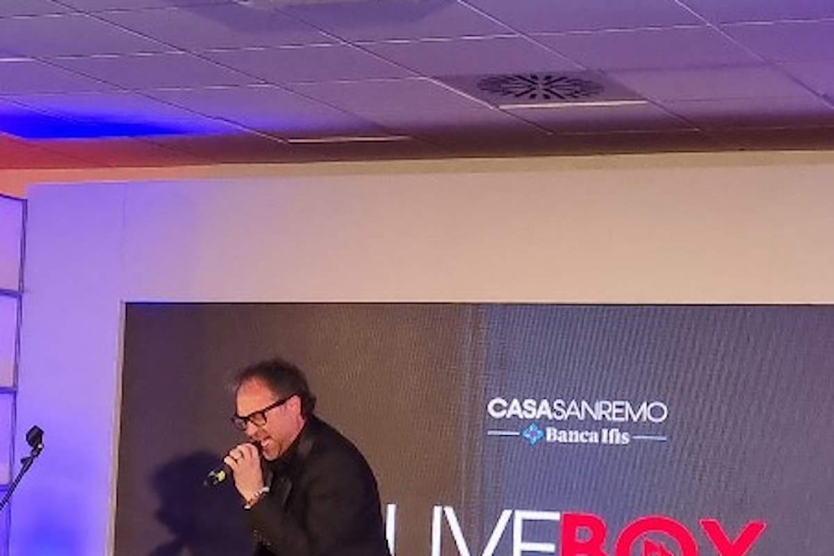 Successo del cantautore Carlo Ferrini a Casa Sanremo Live Box 2024