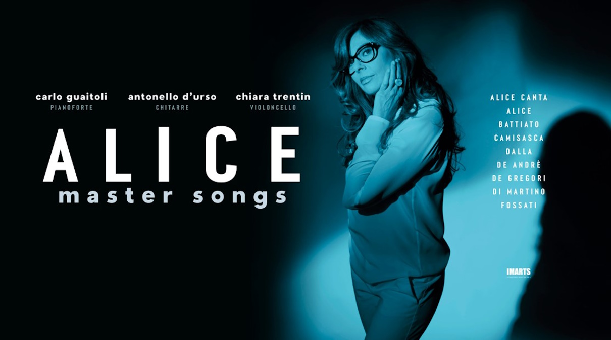 Alice torna a luglio con il nuovo spettacolo Master Songs tra musica e poesia