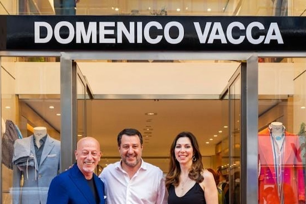 Domenico Vacca inaugura a Bari con Matteo Salvini