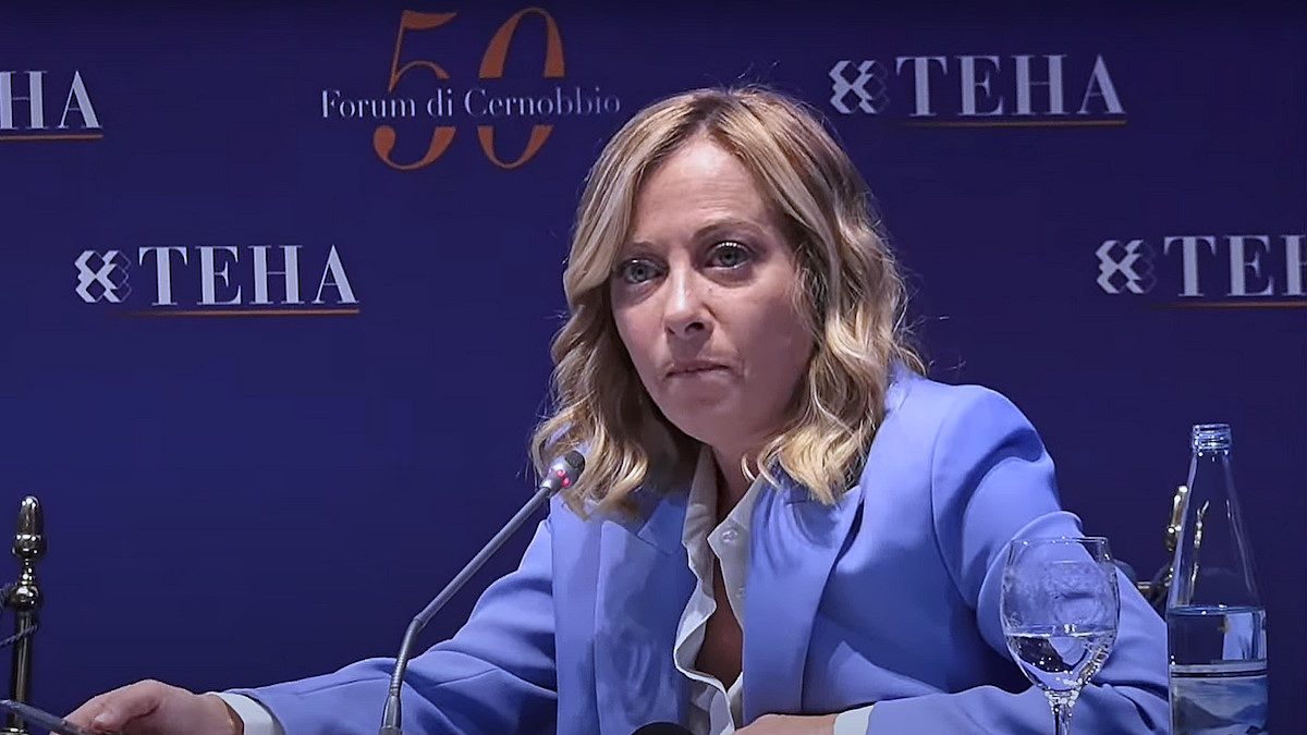 Giorgia Meloni a Cernobbio 2024: il supporto all'Ucraina