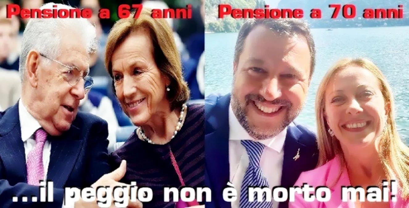 Pensioni. Lavoratori inchiodati alla scrivania finchè morte non li separi!