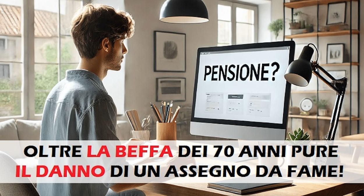 Allarme pensioni: oltre la beffa pure il danno!