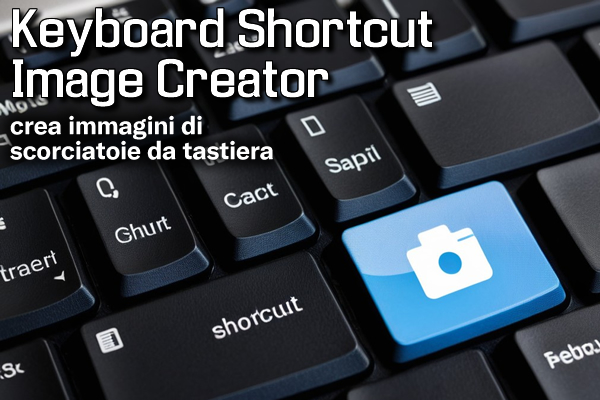 Keyboard Shortcut Image Creator : crea immagini di scorciatoie da tastiera - Web Apps Magazine