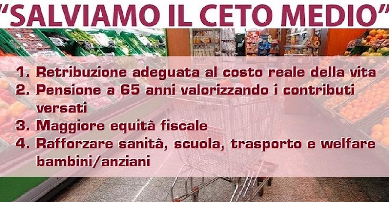 Salviamo il Ceto Medio!