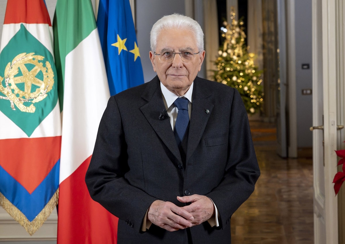 L'ipocrita messaggio di fine 2024 dell'ipocrita Sergio Mattarella