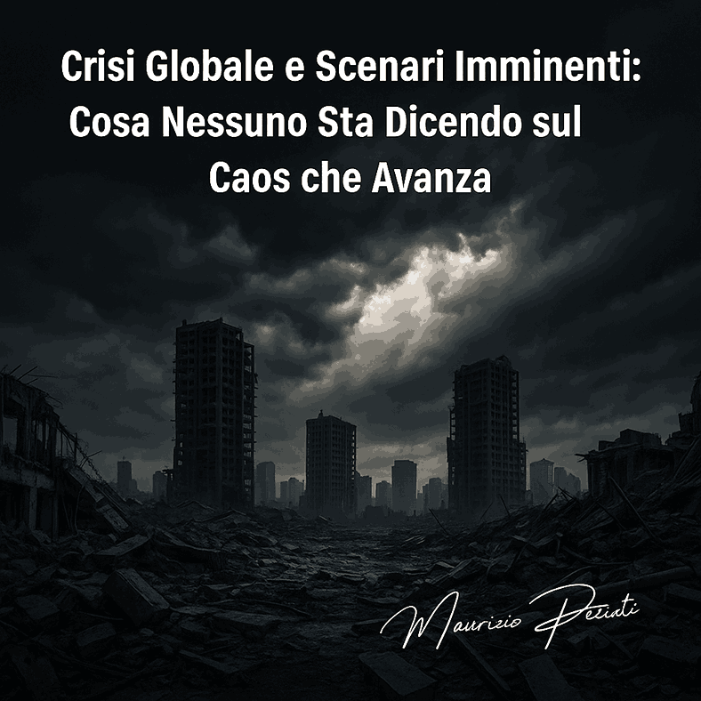 “Crisi Globale e Scenari Imminenti: Cosa Nessuno Sta Dicendo sul Caos che Avanza”
