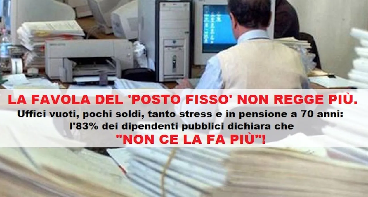 Italia, il paese dove mancano i dipendenti pubblici, ma dove un tempo erano troppi!