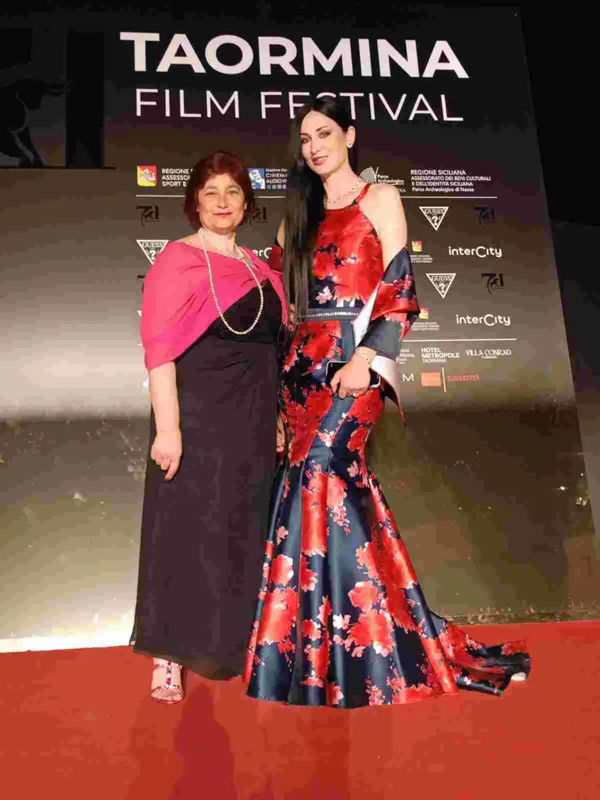 La direttrice del Dipartimento Fashion dell'Accademia Tiberina, Regina Salpagarova al Festival del Cinema di Taormina - Antonietta Micali
