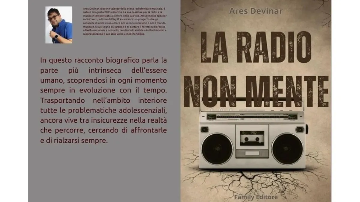 Libri da Ombrellone: “La Radio Non Mente” di Ares Devinar – Un viaggio autentico tra radio, musica e verità