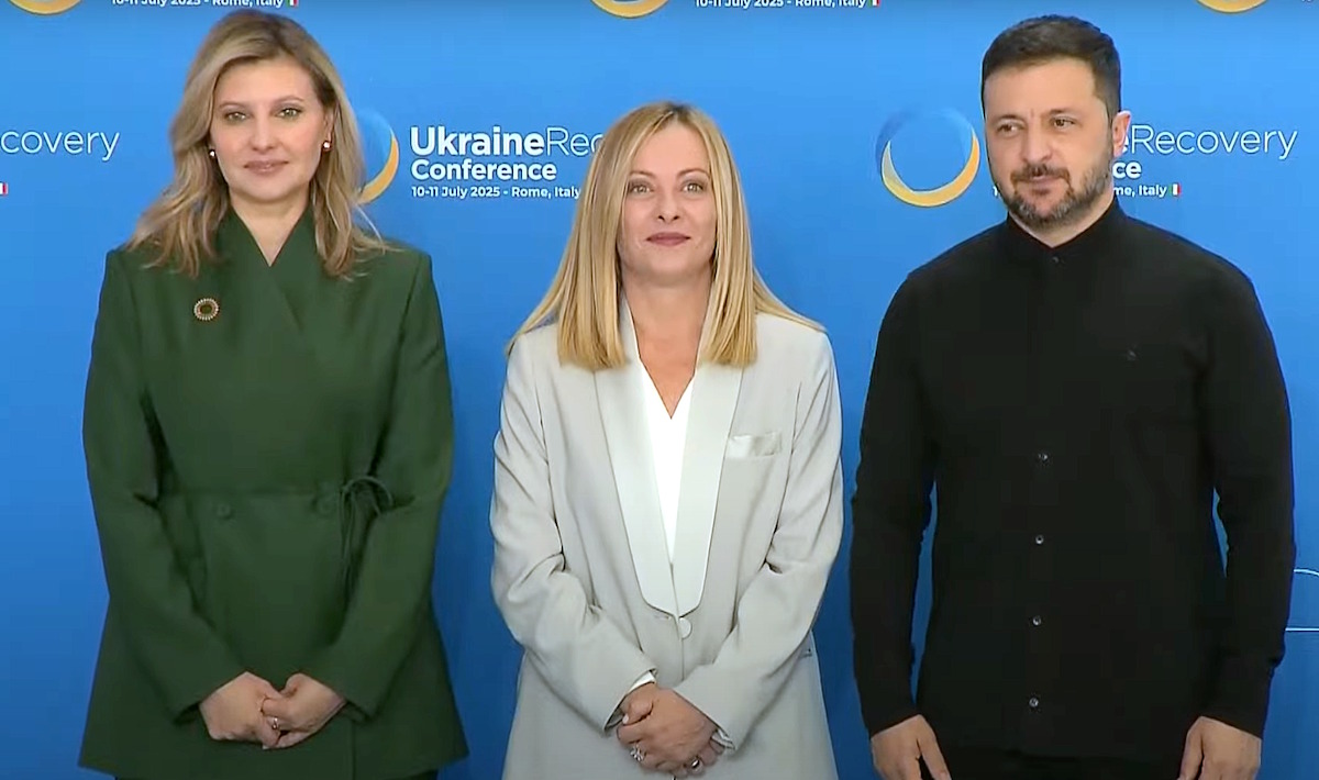 A Roma la patetica e paradossale edizione 2025 della Ukraine Recovery Conference