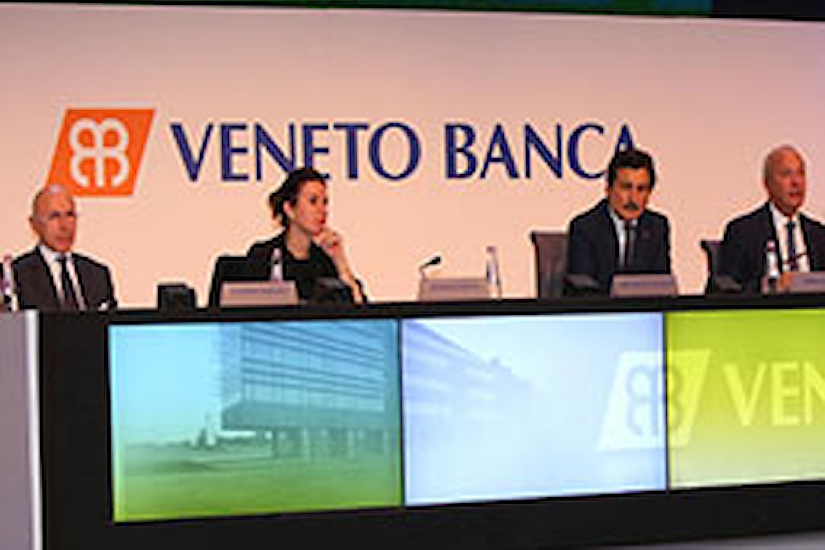 Veneto Banca da popolare diventa SpA, vara un aumento da 1 miliardo e si quota in Borsa