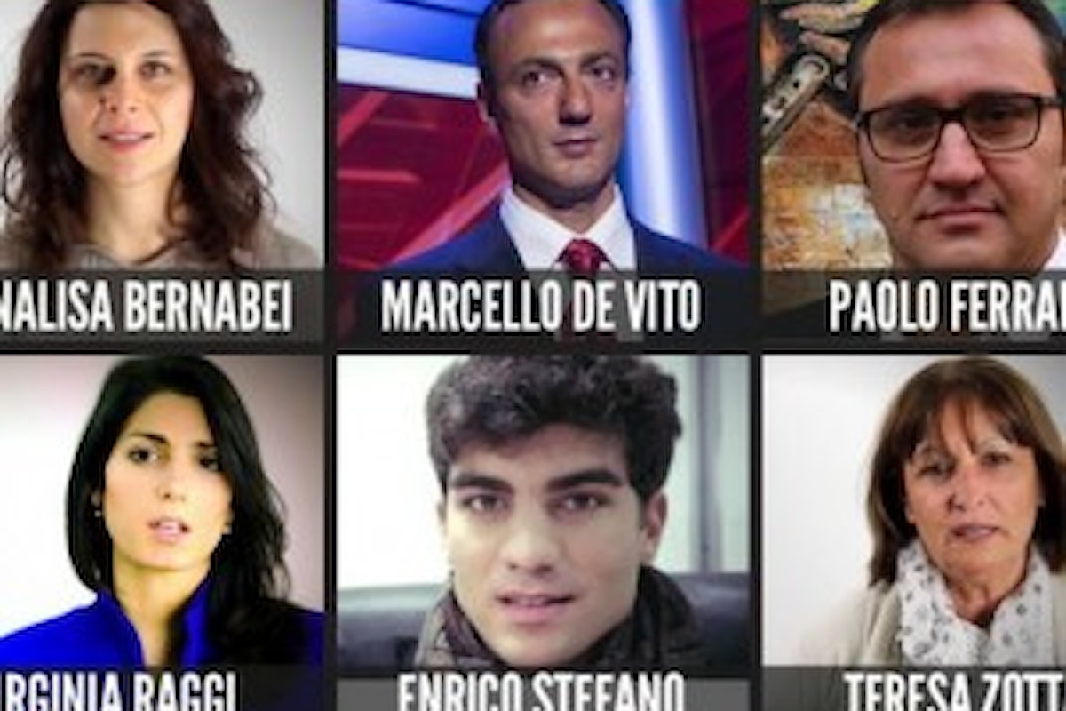 Amministrative a Roma: candidati M5S