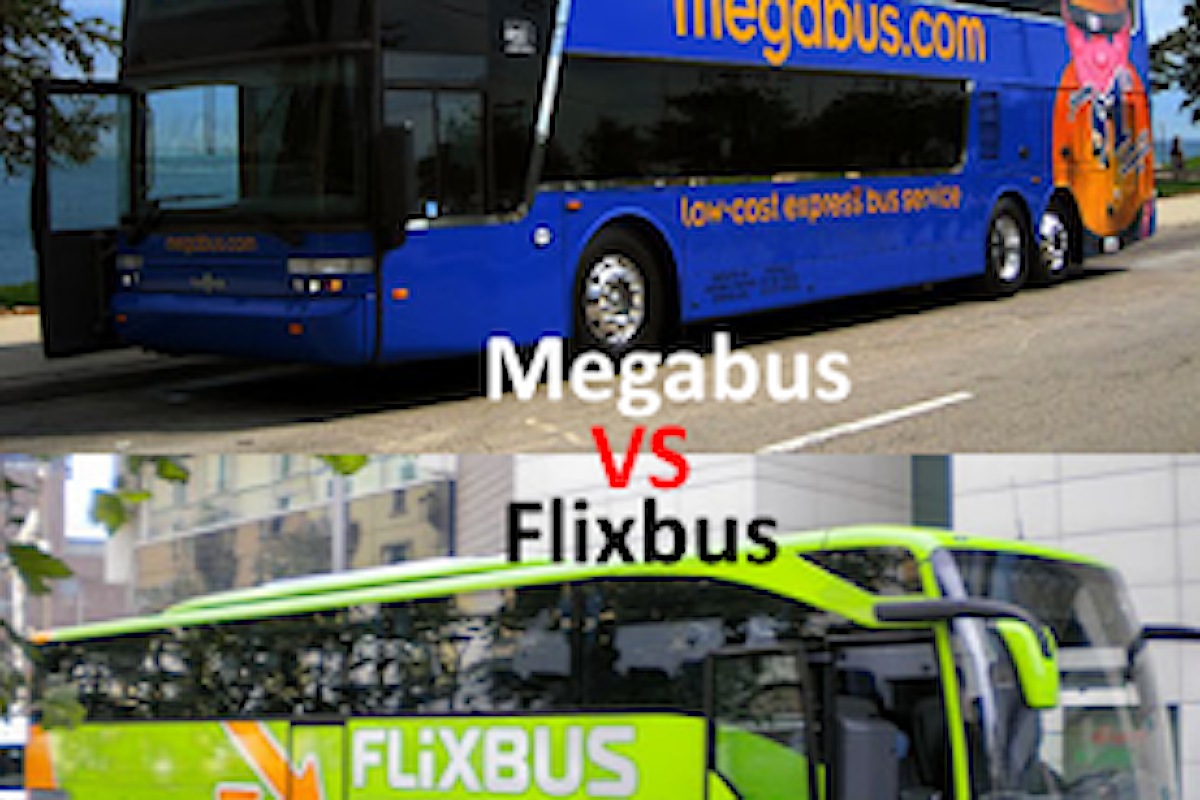 Viaggi Low Cost in Autobus: Megabus VS Flixbus
