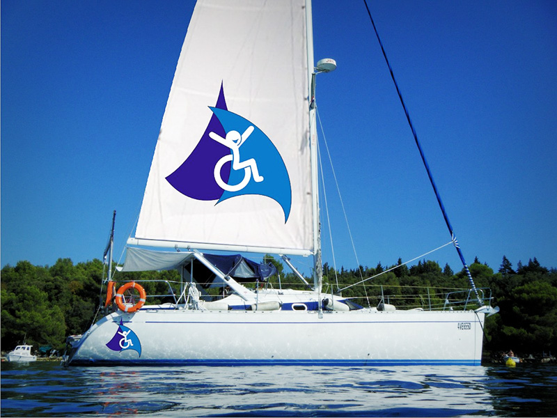 Barca a vela accessibile per disabili