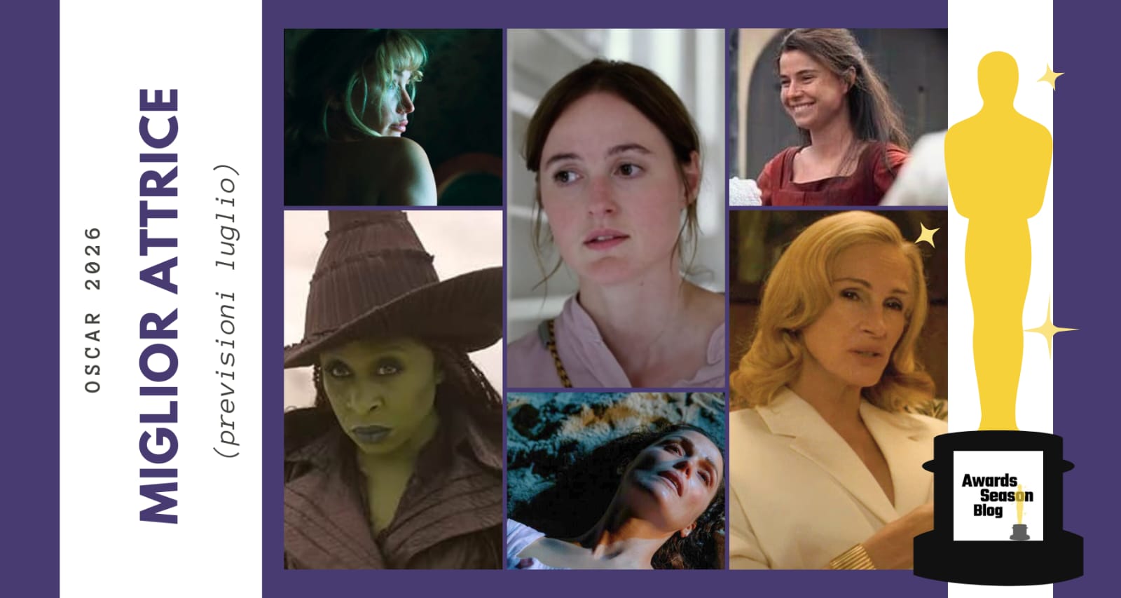 Oscar 2026: chi saranno le protagoniste? Prime indicazioni per la corsa alla Miglior Attrice