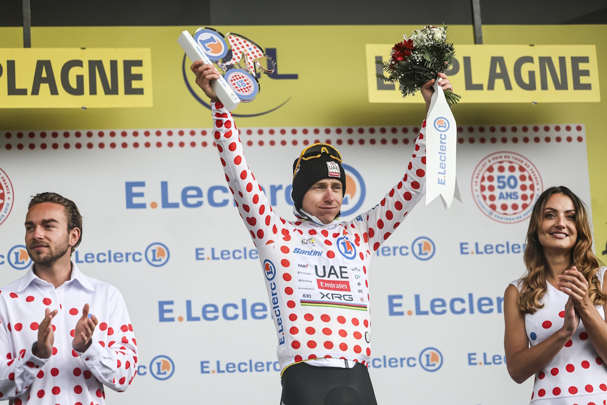 La prima certezza di questo Tour de France 2025 è la Maglia a Pois di Tadej Pogačar